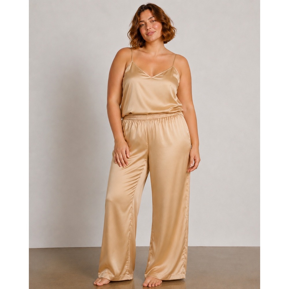 SKIMS Silk Sleep Pant Honey Womens 4X